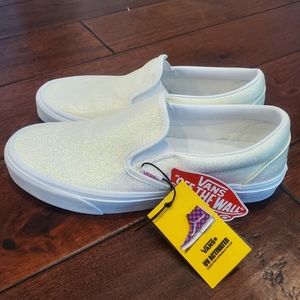 COPY - VANS Womens Glitter UV Activated Slip-on NWT